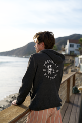 QUARTER ZIP FLEECE PULLOVER HOODIE
